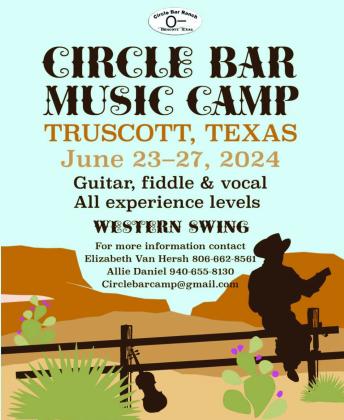 It’s Circle Bar Music Camp time again in Truscott